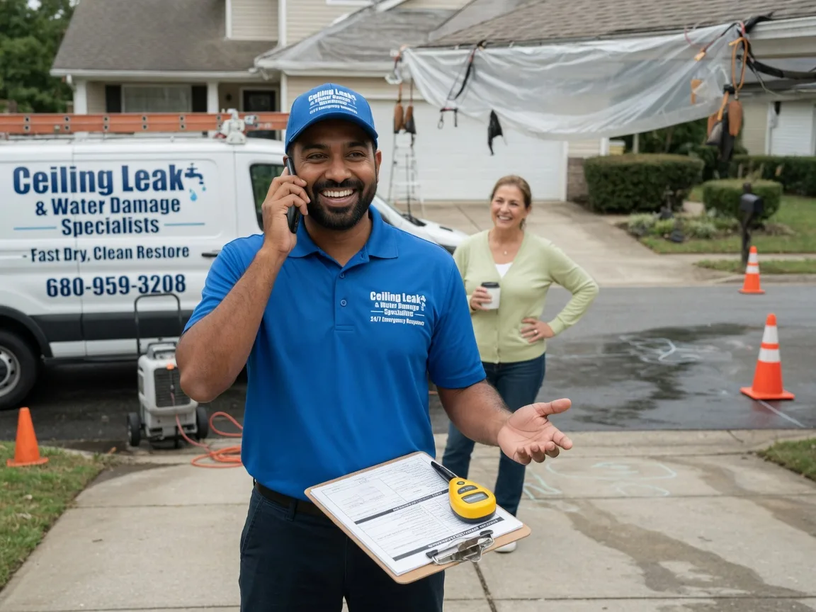 Ceiling Leak Cleanup East Vandergrift, PA FAQs